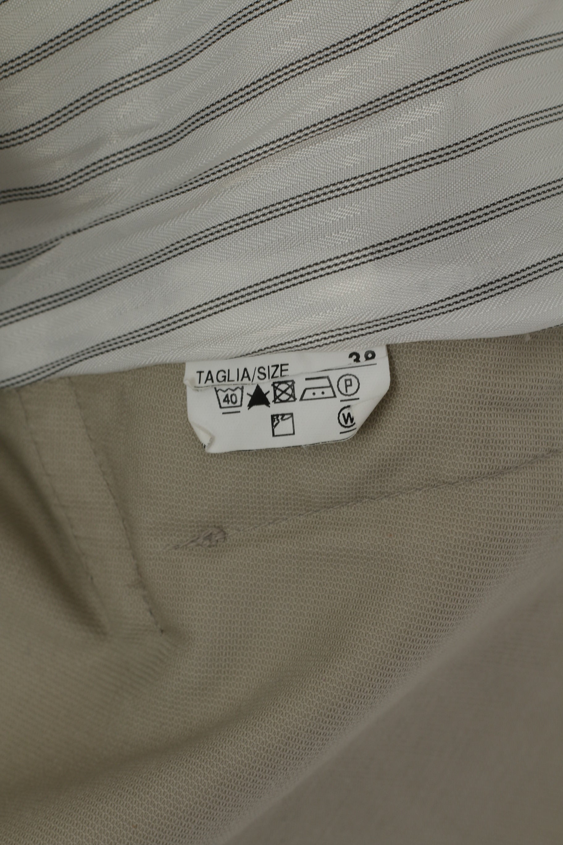 United Colors Of Benetton Donna 38 XS Giacca Beige Doppio Petto Classico Top