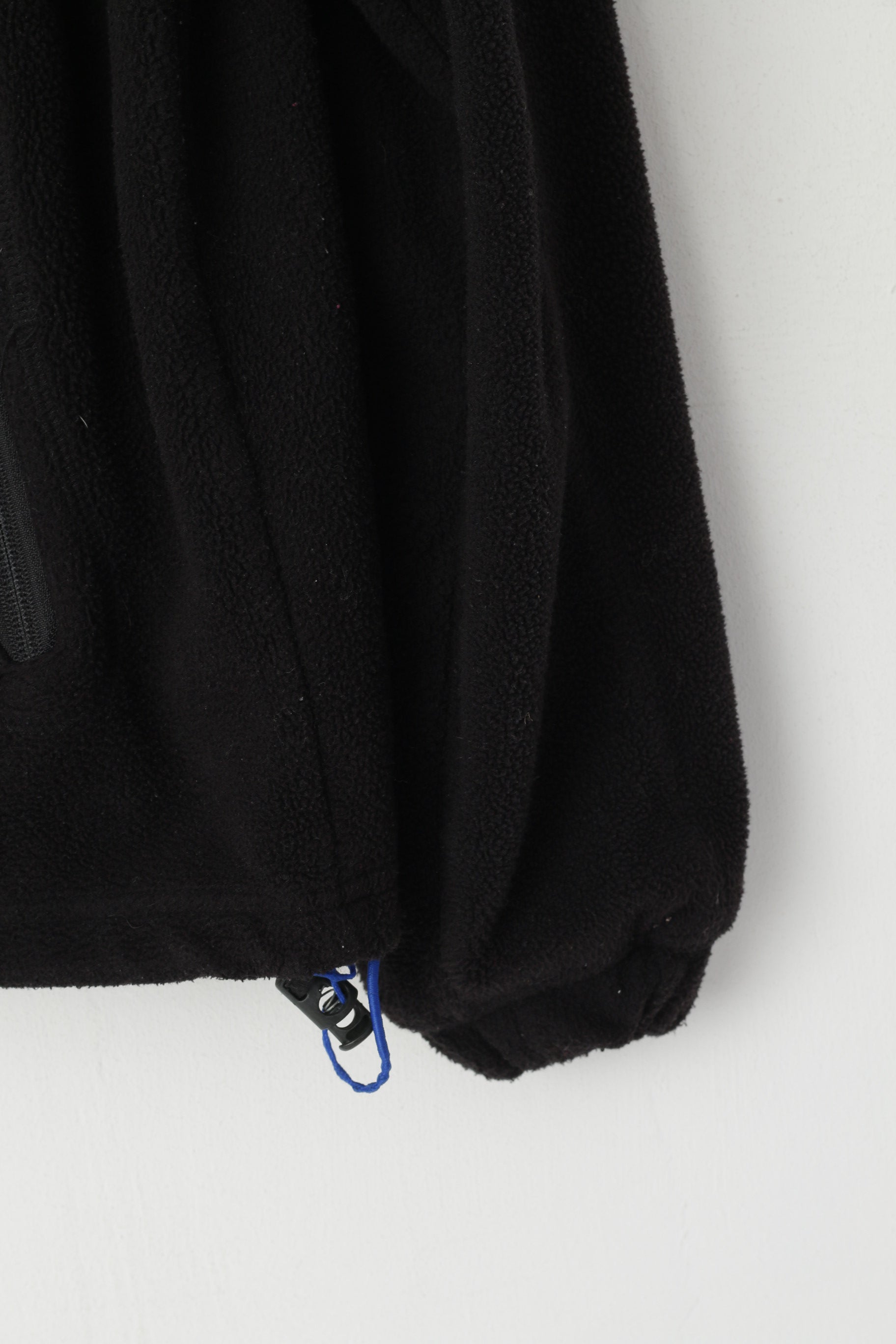 Chelsea Football Club Men XL Fleece Top Black Full Zipper Official Sport Top