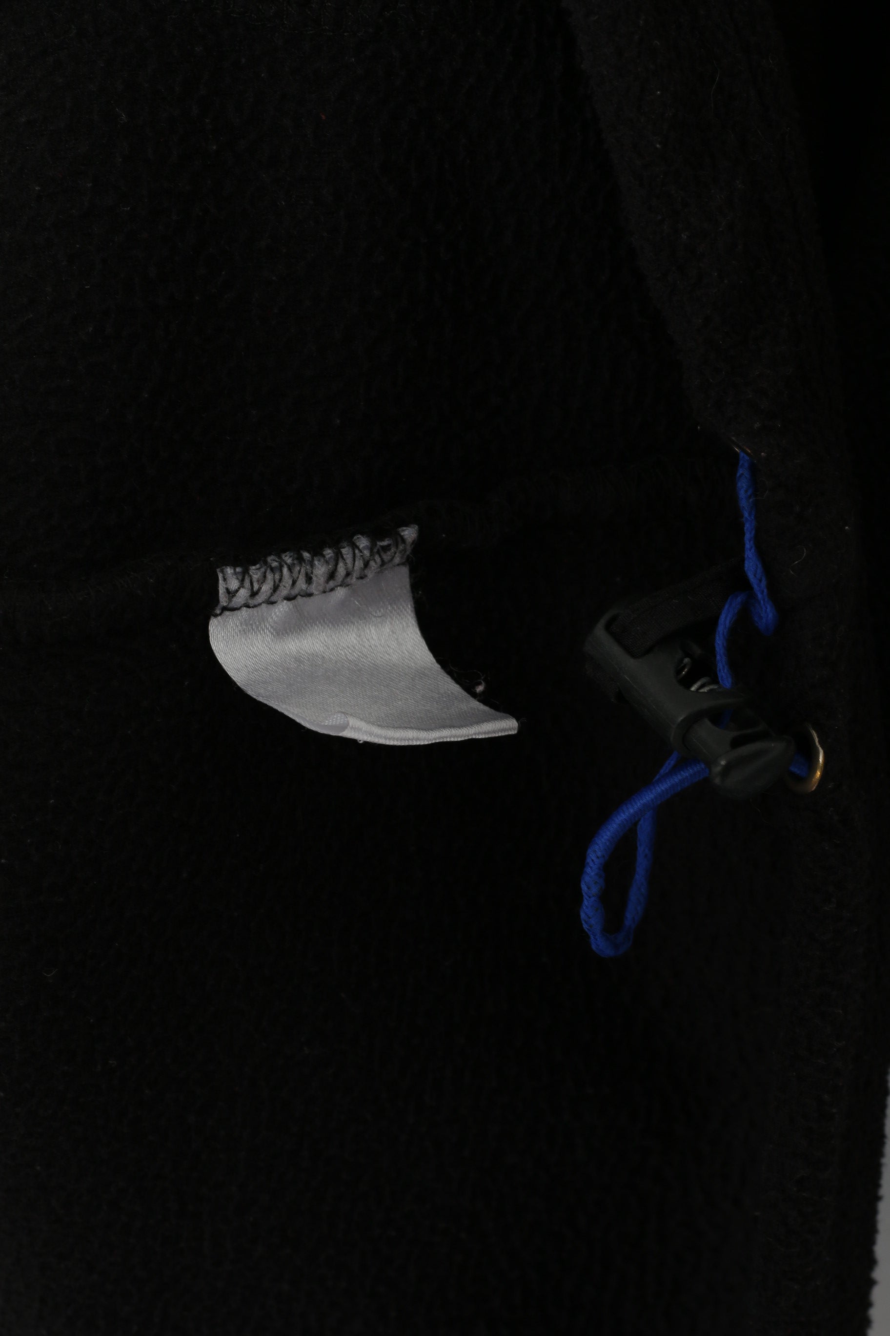 Chelsea Football Club Men XL Fleece Top Black Full Zipper Official Sport Top