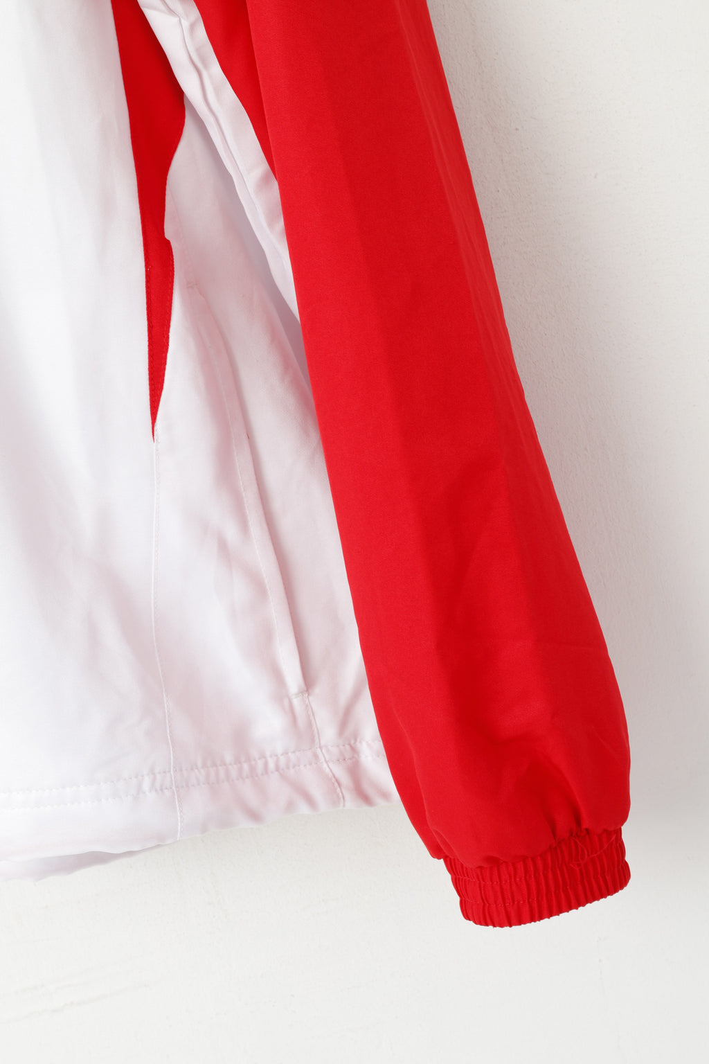 Erima Men 48/50 XL Sweatshirt red White FC Koln Football Full Zipper Track Top Jacket