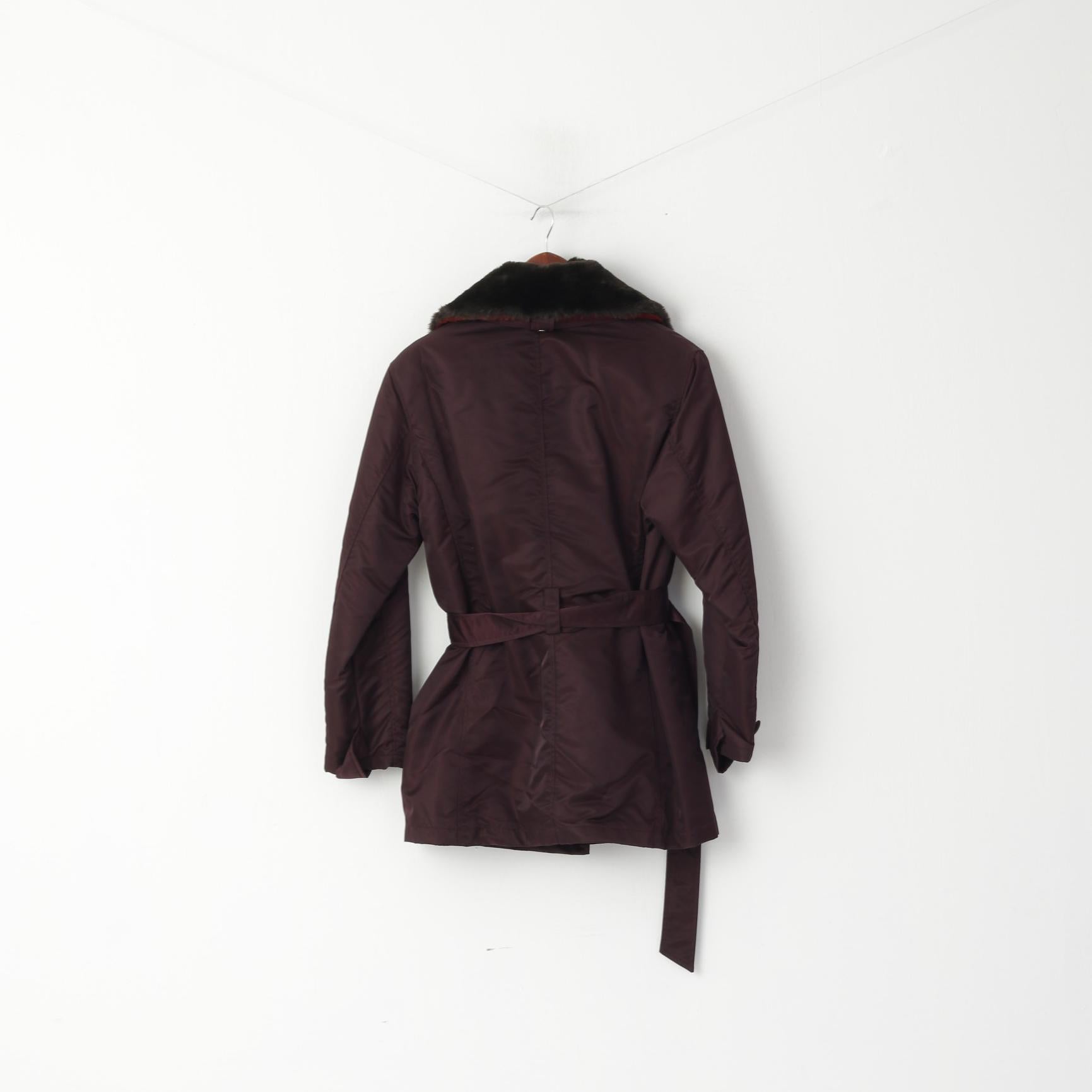 Andrew Marc Additions Giacca da donna M Prugna Micro-loft con fodera rimovibile Top classico