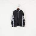 Cap The Vision Men L Veste Noir Sportswear Søværnets Sergent Full Zip Top
