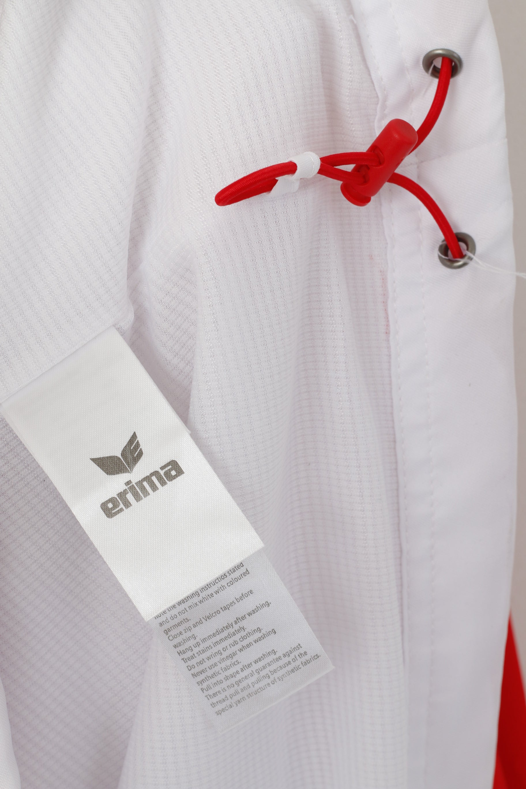 Erima Men 48/50 XL Sweatshirt red White FC Koln Football Full Zipper Track Top Jacket