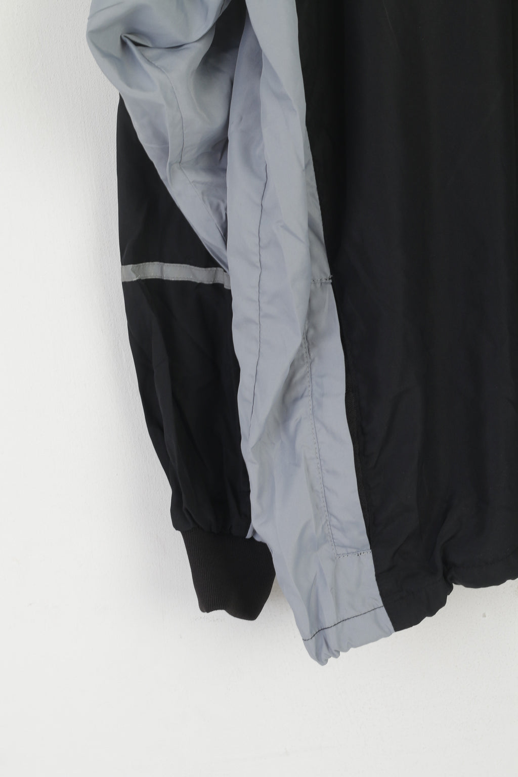 Cap The Vision Men L Veste Noir Sportswear Søværnets Sergent Full Zip Top