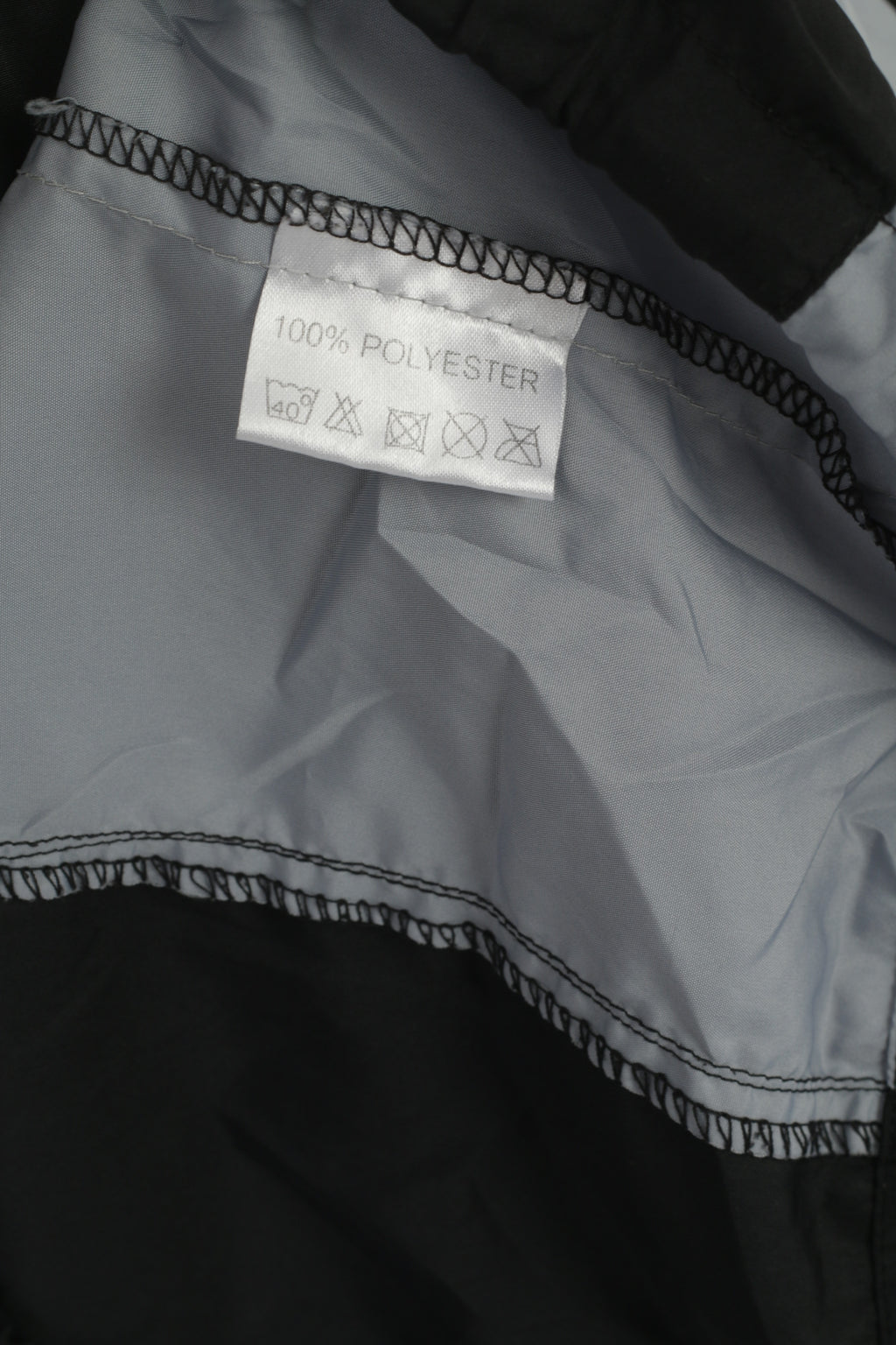 Cap The Vision Men L Veste Noir Sportswear Søværnets Sergent Full Zip Top
