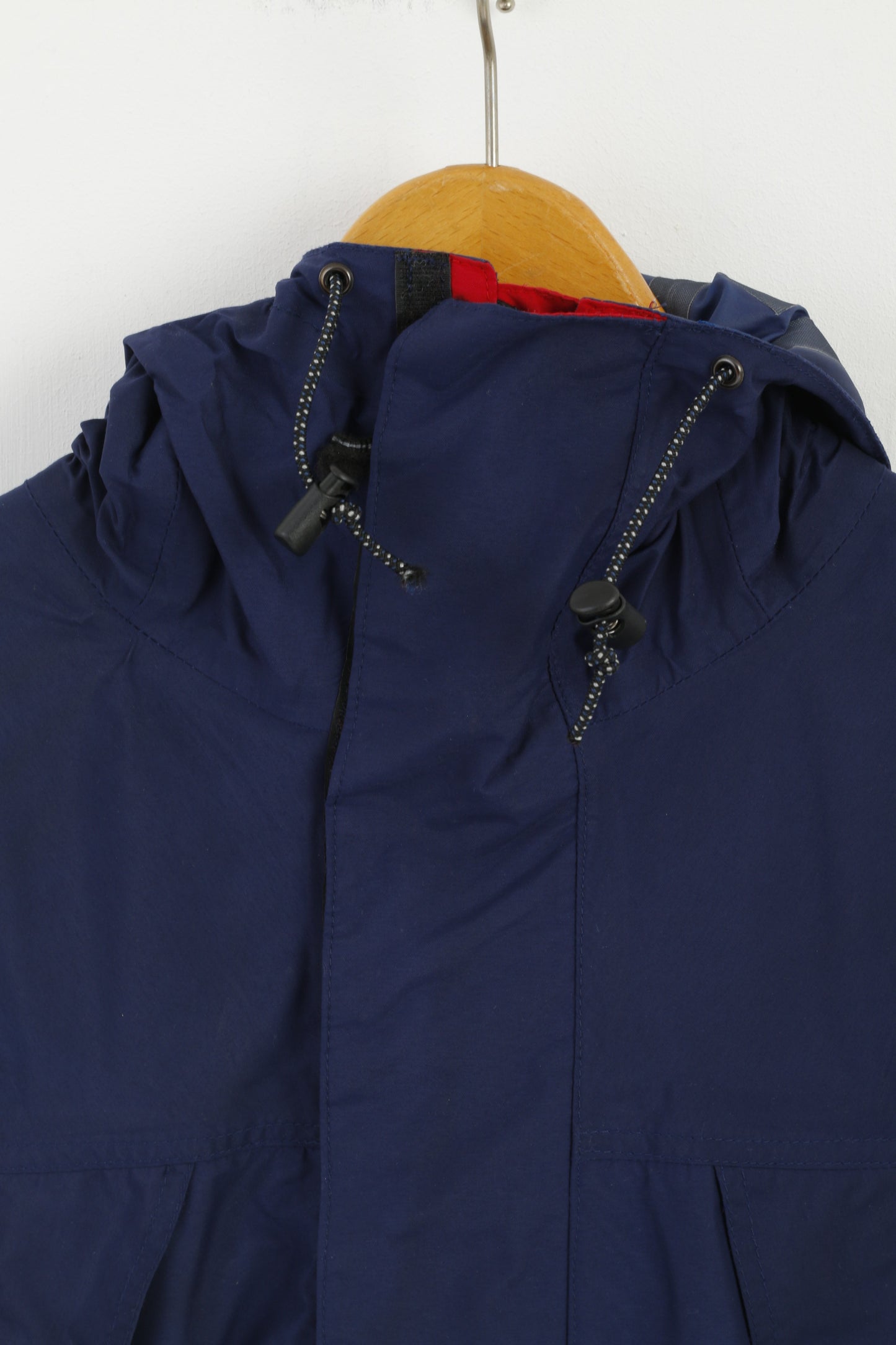 Spraway Men S Jacket Navy Hydro-Dry Nylon Outdoor Hooded Rain Top