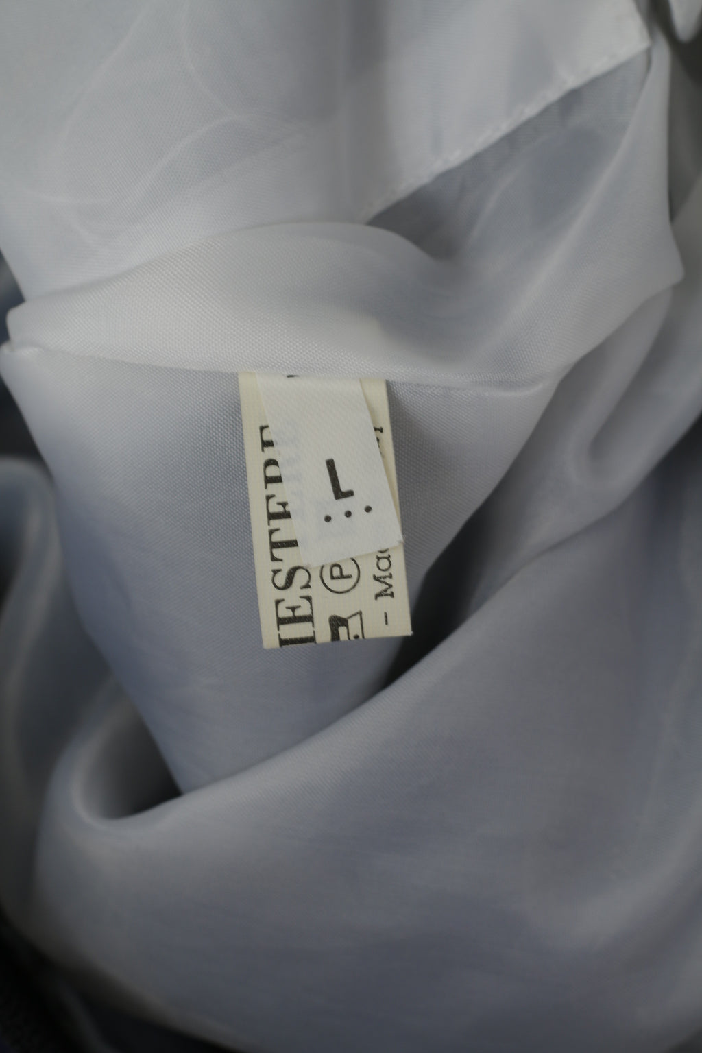 OVER-D Development Veste L pour Femme Bleu Marine Brillant Fermeture Éclair Complète Fabriqué en Italie Haut