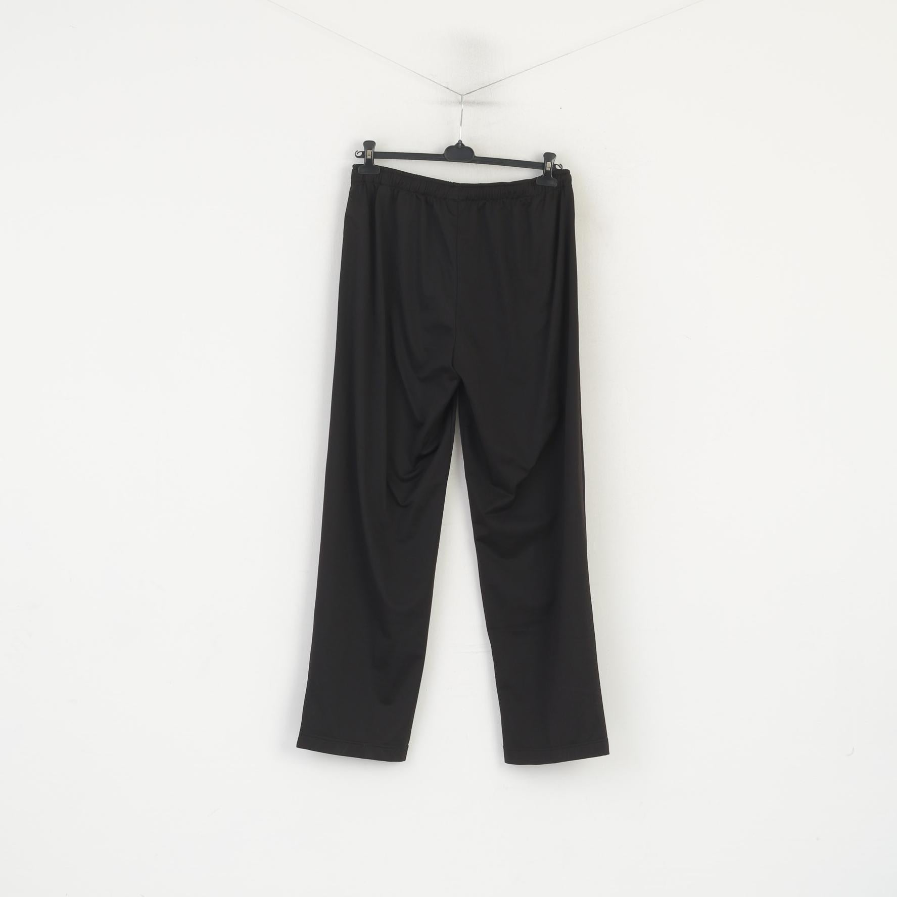 Puma Pantalon de survêtement XL pour homme Noir brillant vintage Training Sportswear Pantalon rétro