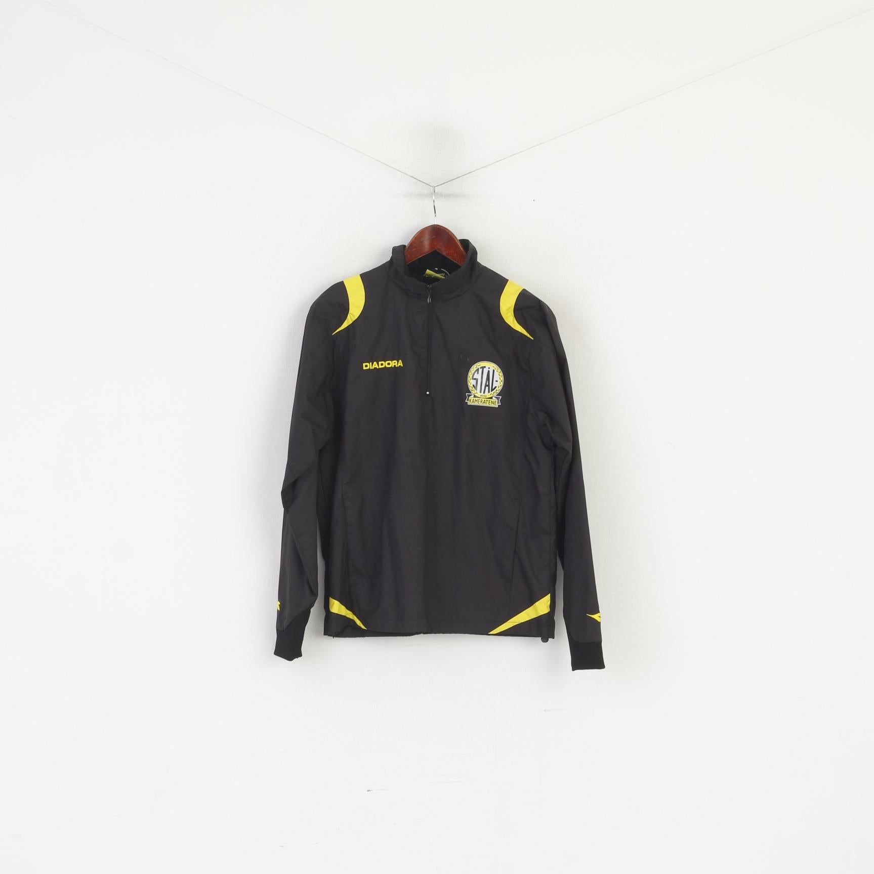 Veste Diadora Stal Kameratene Boys 150 Noir Col Zip Sportswear Haut Norvège