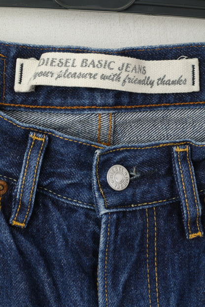 Diesel Industry Men 30 Jeans Trousers Navy Basic Denim Cotton made in Italy Pants