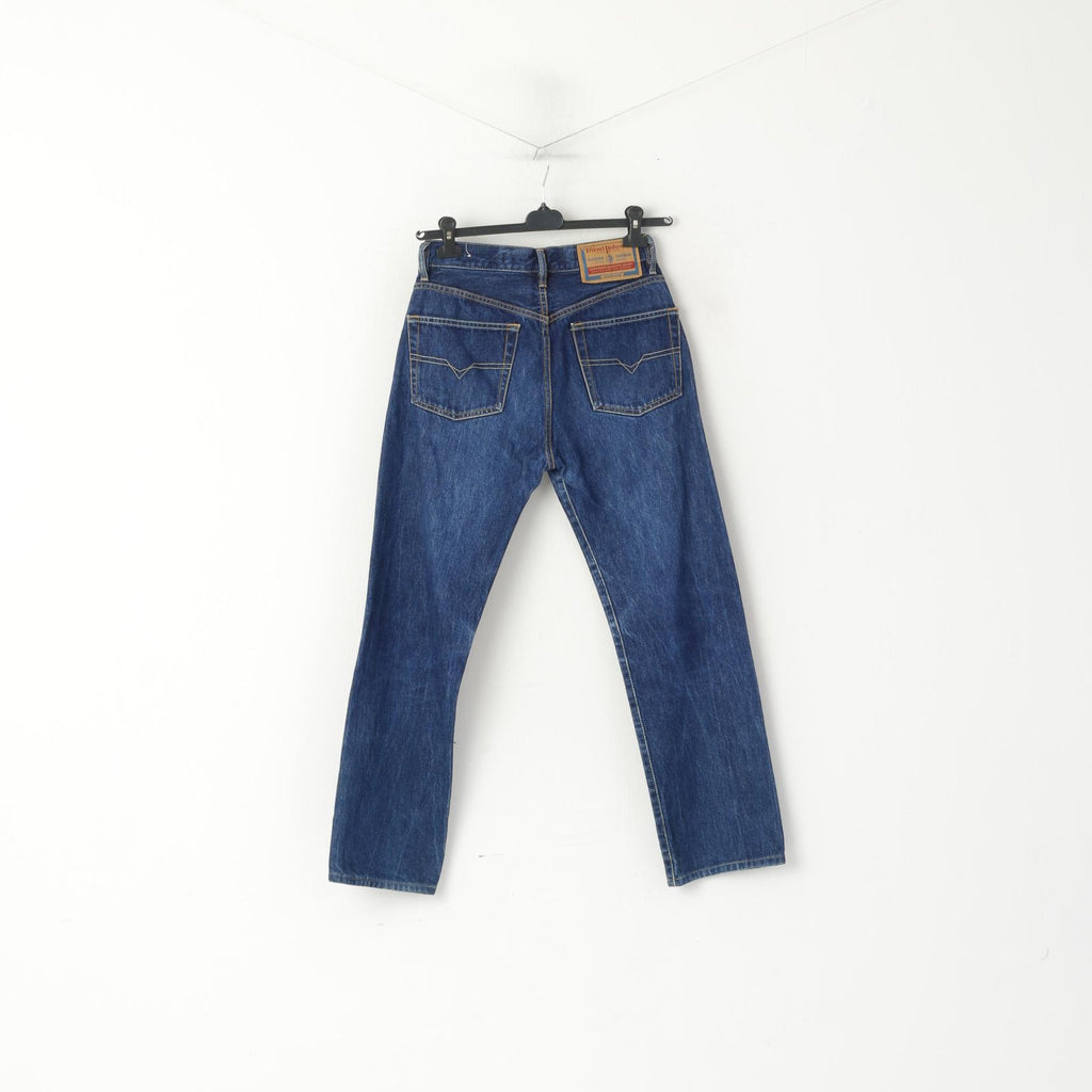 Diesel Industry Men 30 Jeans Trousers Navy Basic Denim Cotton made in Italy Pants