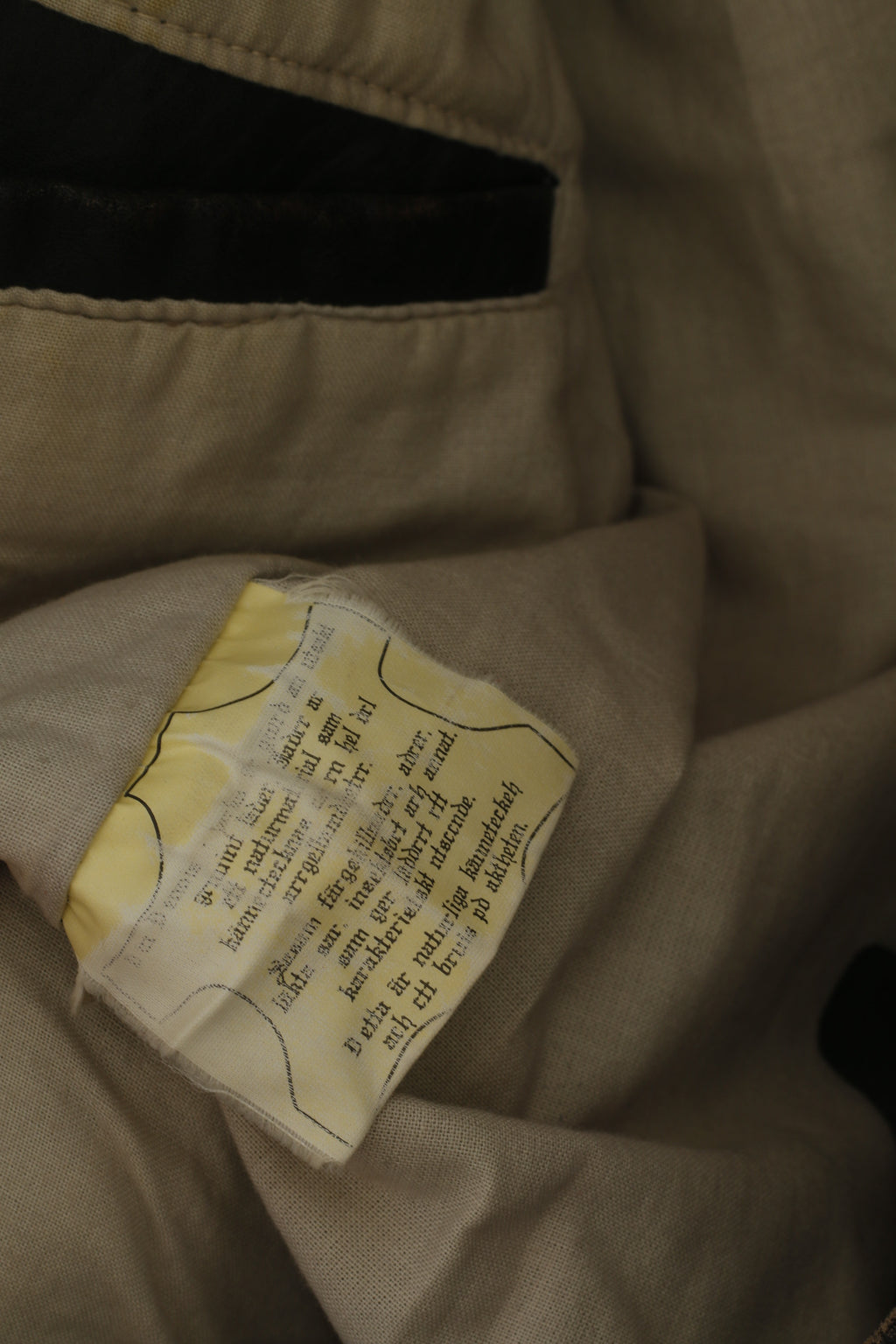 Giacca da uomo Red Baron 40 M. Top da aviatore con zip intera e cintura da pilota vintage in pelle marrone