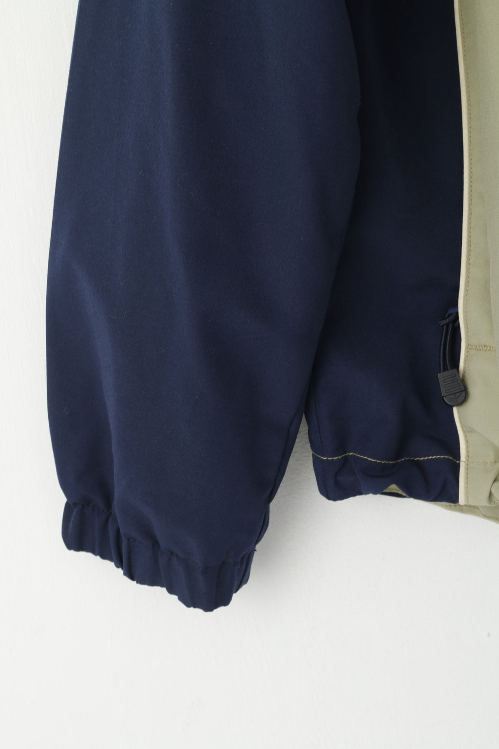 Etirel Men M Jacket Navy Activewear Mesh Lined Sport Lightweight Track Top