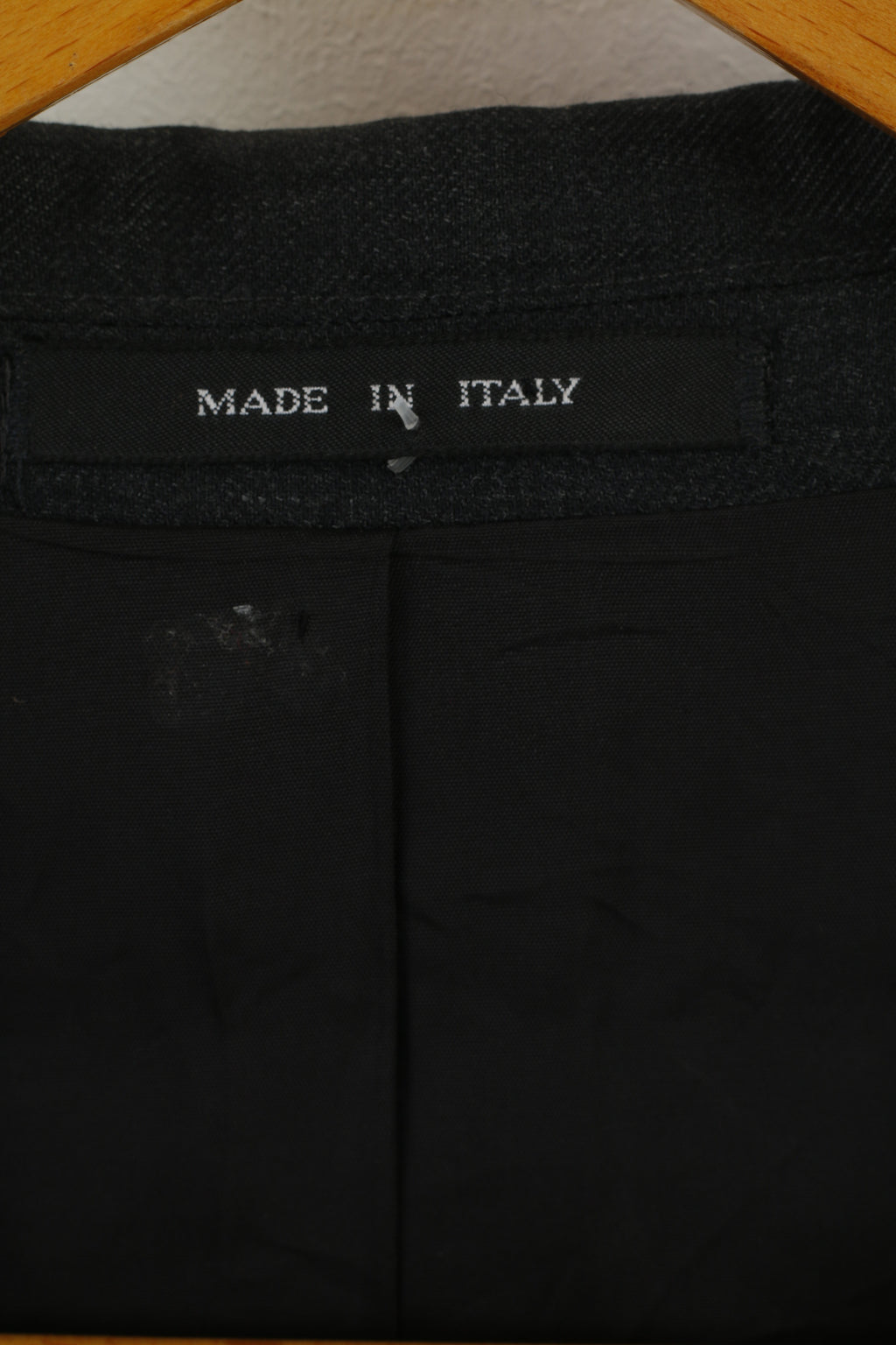 Emporio Armani Uomo 54 44 Blazer Antracite Giacca Vintage Monopetto Made in Italy