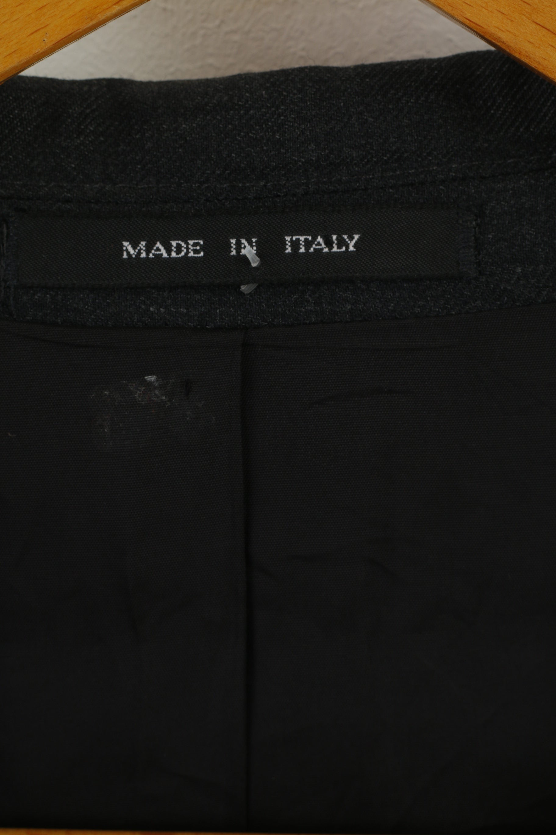 Emporio Armani Uomo 54 44 Blazer Antracite Giacca Vintage Monopetto Made in Italy