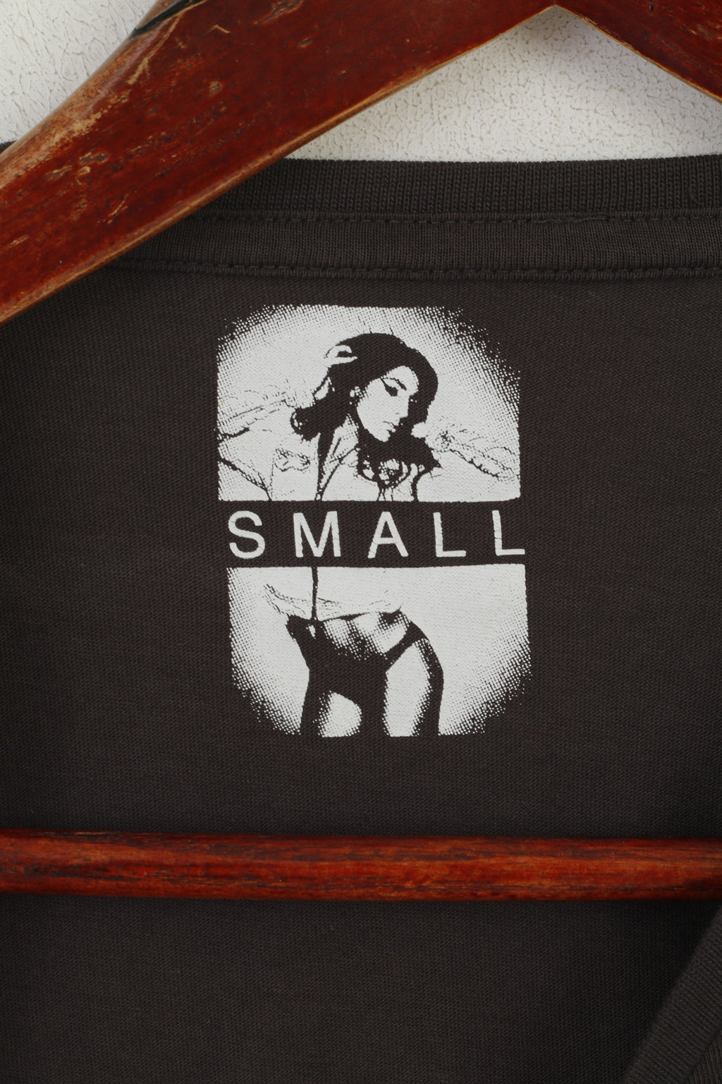 Cedar Wood State – chemise en coton gris foncé pour hommes, haut graphique Rio De Janeiro