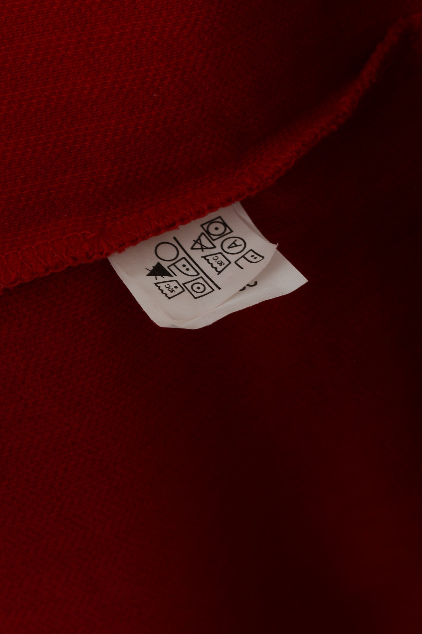 Chaps Homme XL Polo Rouge Manches Longues Coton Sport Logo Boutons Détaillés Haut