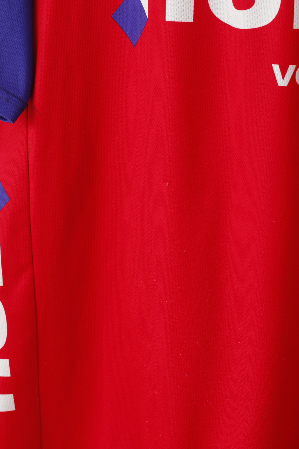 AGU Bike Gear Chemise de cyclisme XL pour homme Rouge Violet Vintage Made in Italy Volendam Top