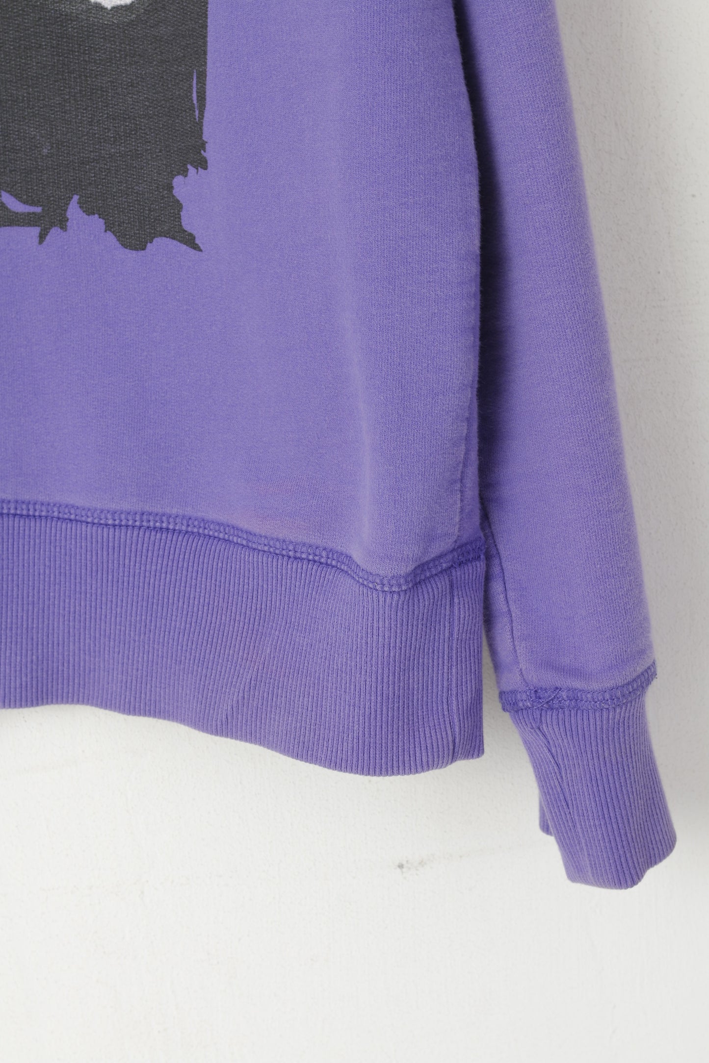 Projekts $ Men L Sweatshirt Purple Cotton Dollars Make Dreams NYC Blouse Top