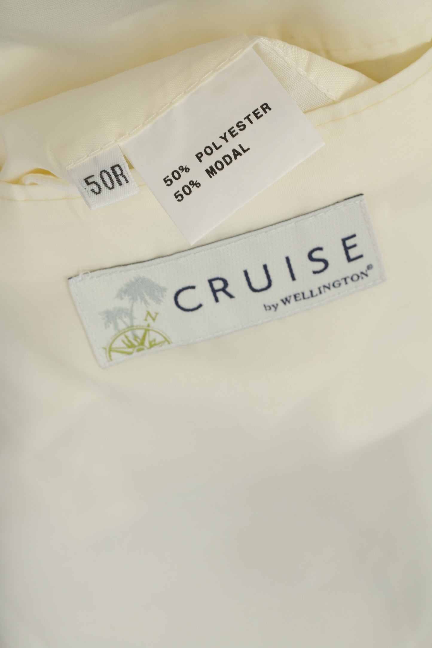 Cruise by Wellington Men 50 Blazer Gray Vintage Single Breasted Retro Jacket