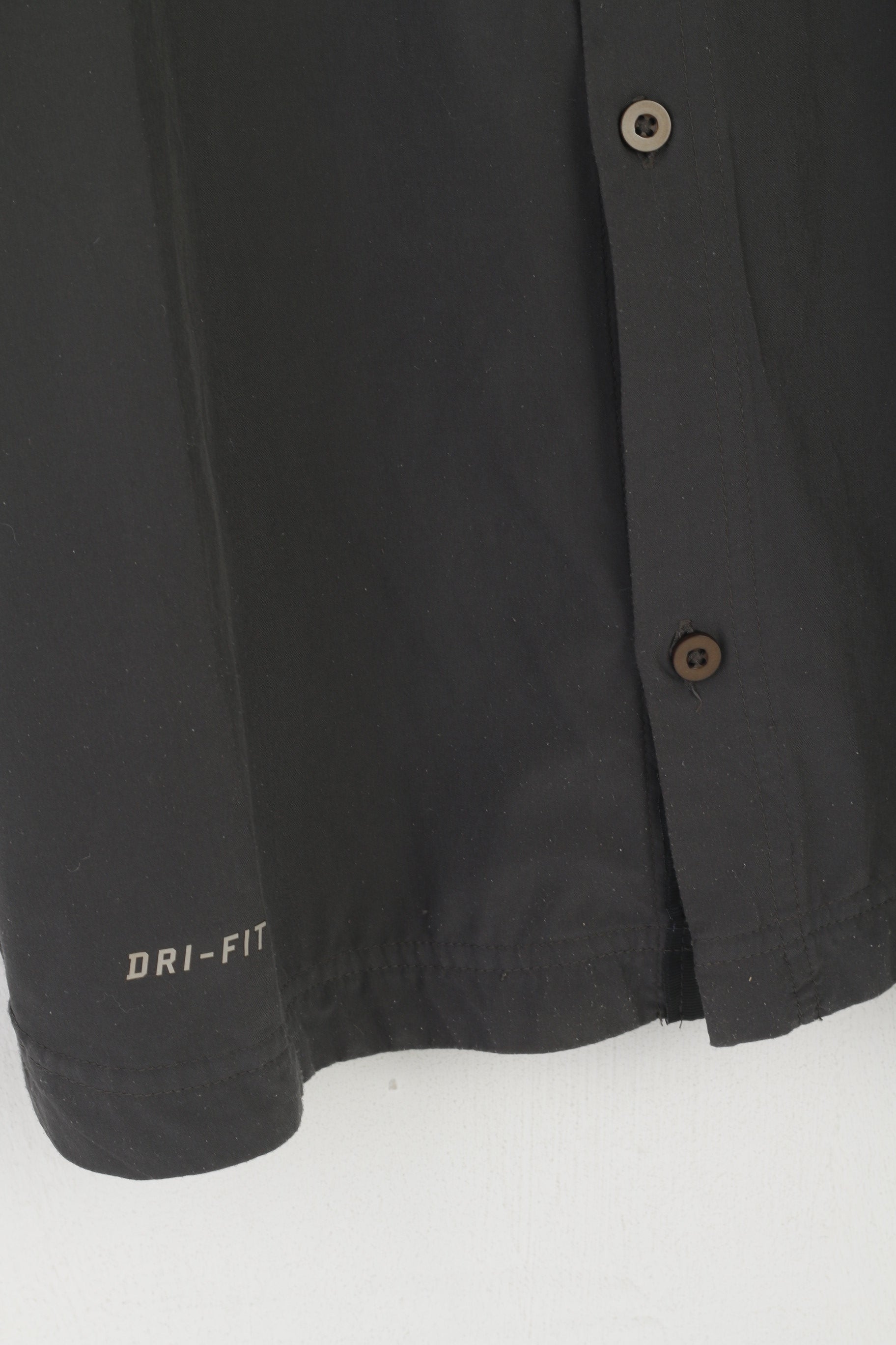 Nike Men S Casual Shirt Gray Dr-Fit Mizzou Tigers Soccer Vintage Sport Top