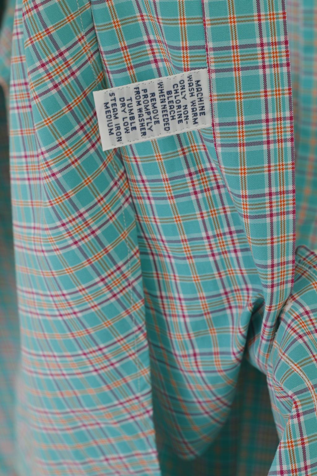 Ralph Lauren Camicia casual da uomo 16,5 L Top a maniche lunghe in cotone a quadri verde