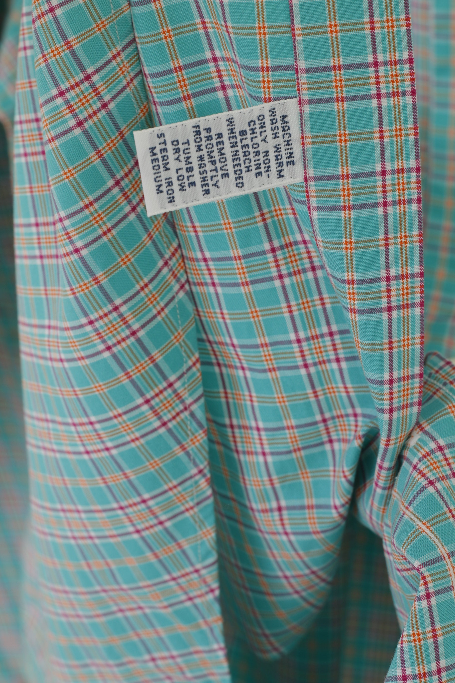 Ralph Lauren Camicia casual da uomo 16,5 L Top a maniche lunghe in cotone a quadri verde