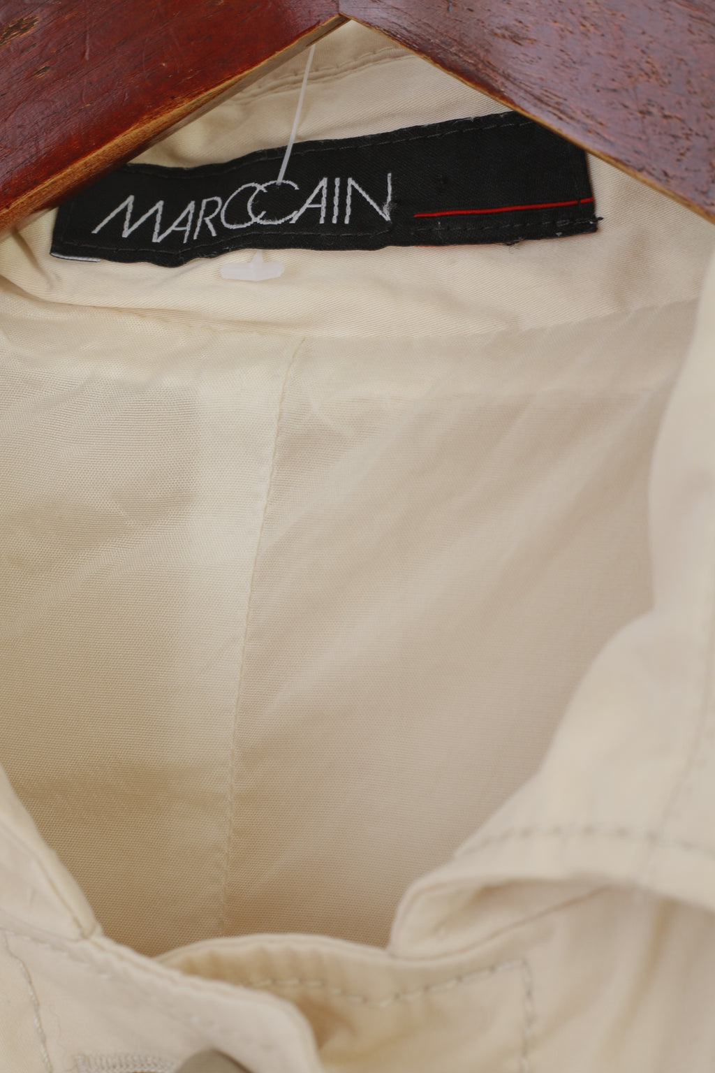 Marc Cain Donna 1 XS Abito Blazer Beige Pantaloni in cotone Giacca bootcut Set su misura 
