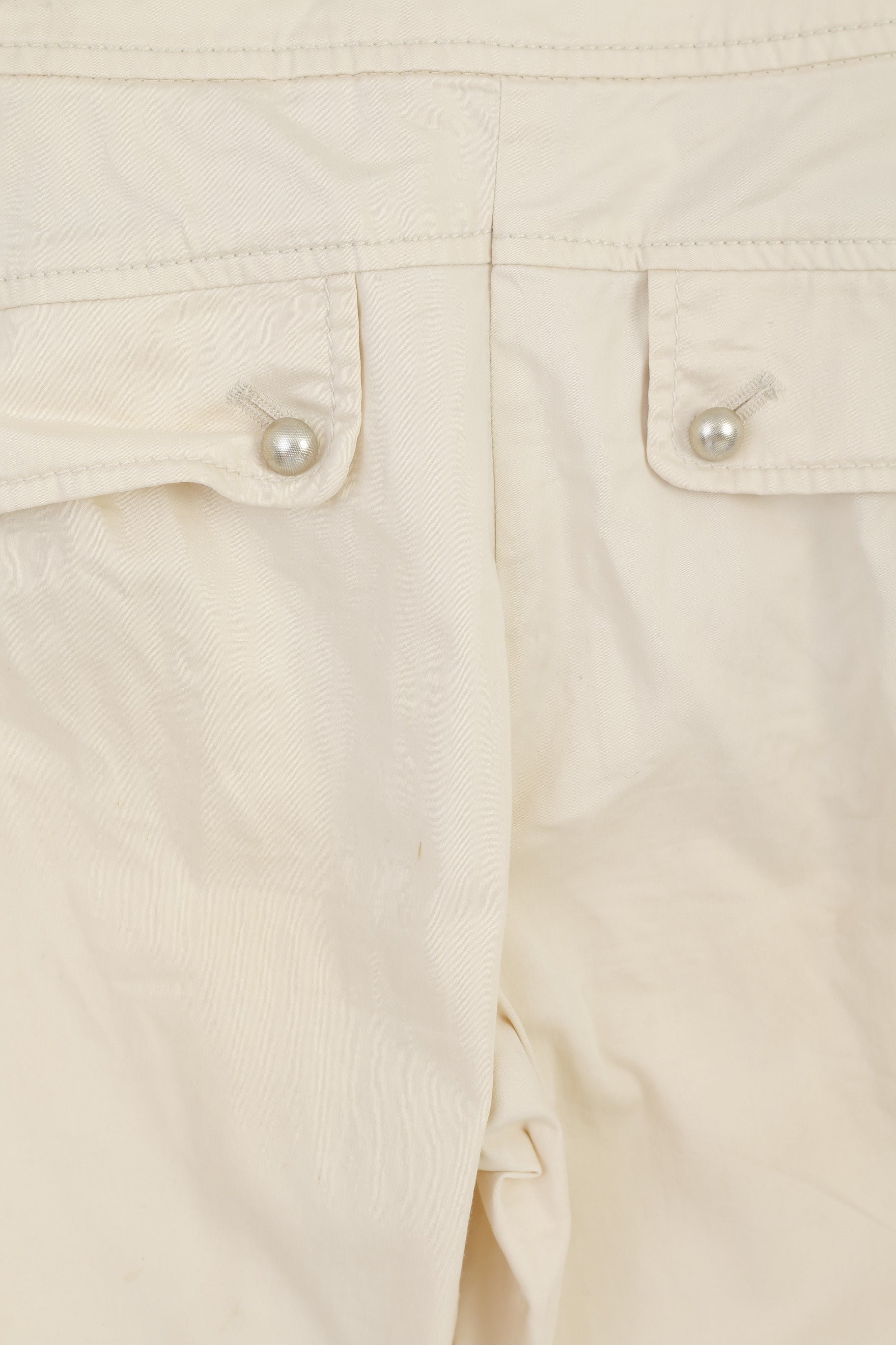 Marc Cain Donna 1 XS Abito Blazer Beige Pantaloni in cotone Giacca bootcut Set su misura 