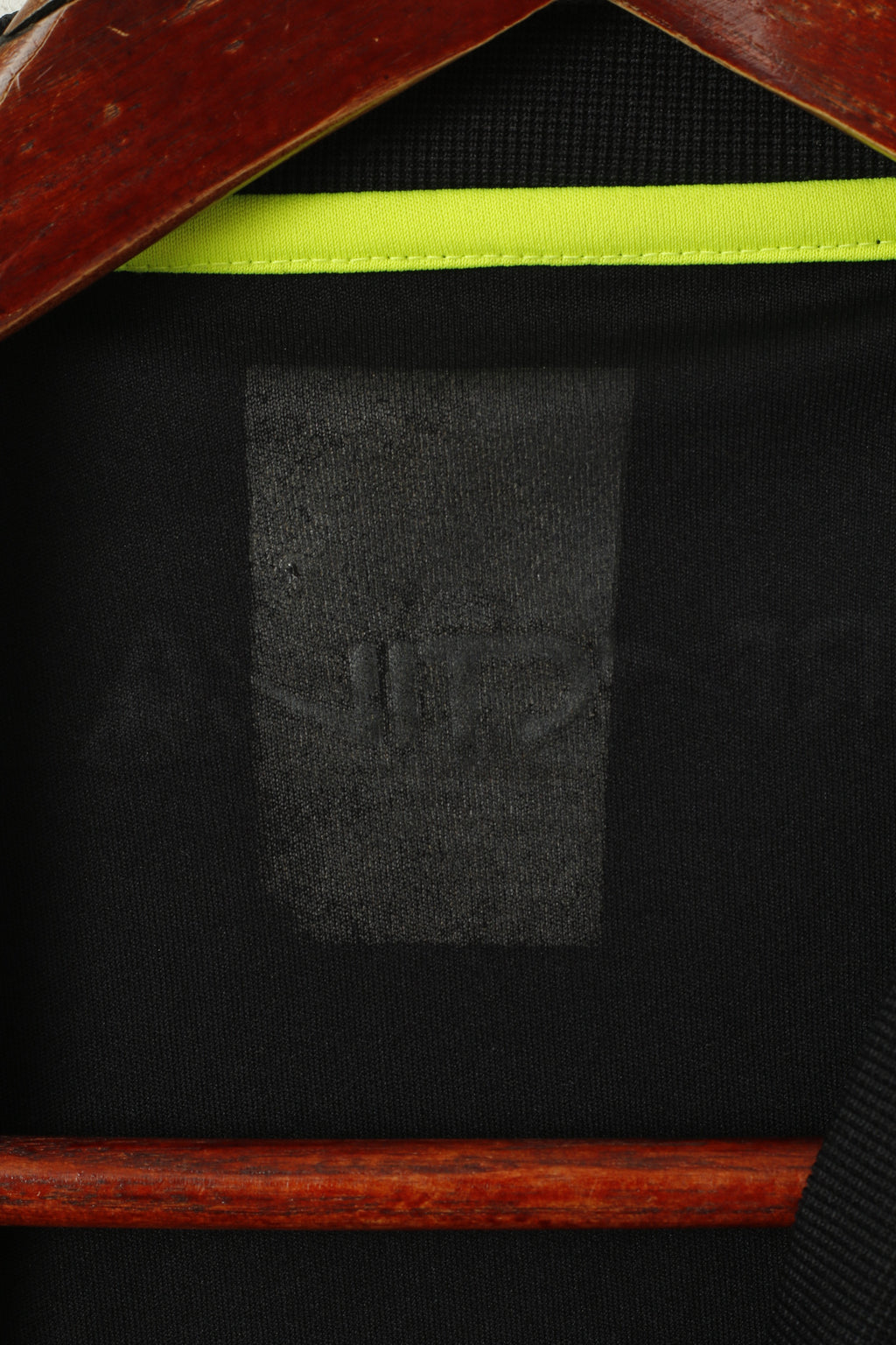 Le coq Sportif Men M Shirt Black Hibernian Edinburgh Football Club Jersey Sport Top