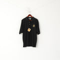 Nouveau Cutter &amp; Buck hommes M (L) Polo noir coton Aldwark manoir Golf Club haut