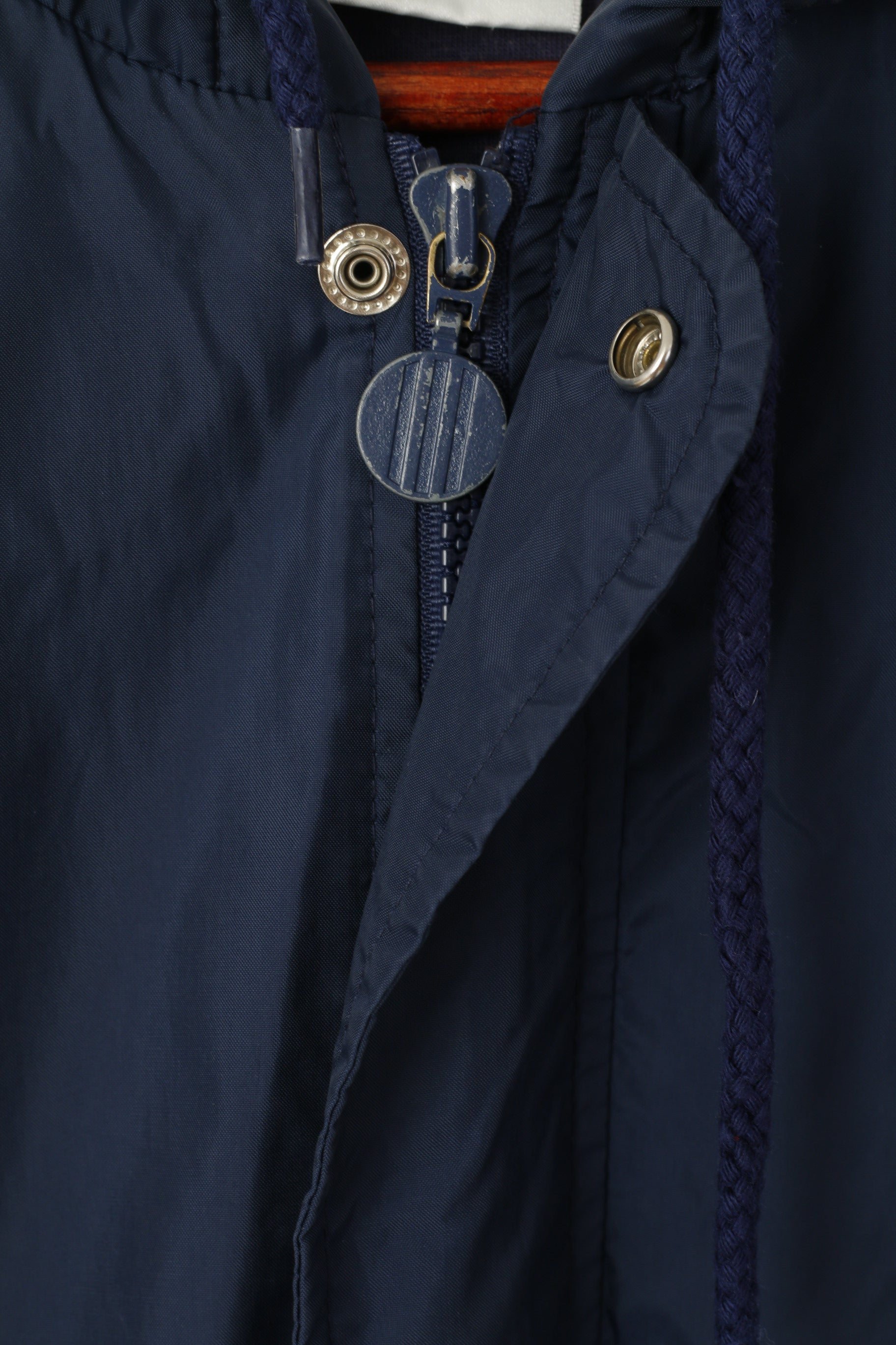 Adidas Hommes L 192 Veste Marine Vintage Équipe Nationale de Handball Suède Zip Up Top