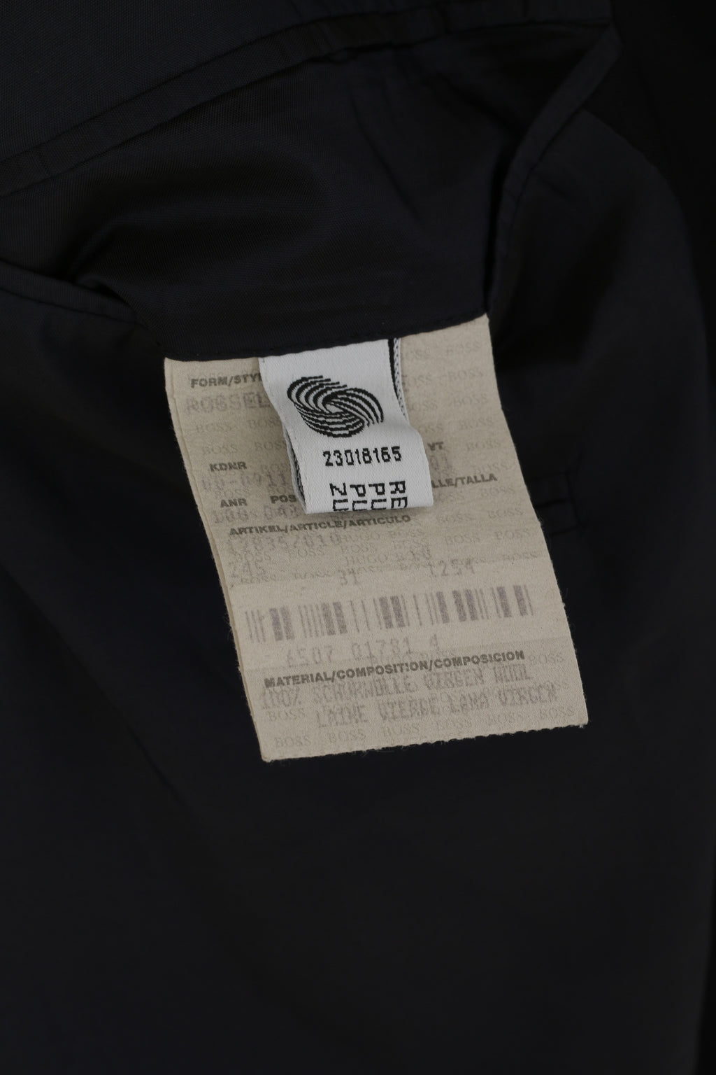 Hugo Boss Men 52 42 Blazer Navy Virgin Wool Rossellini Movie Single Breasted Jacket