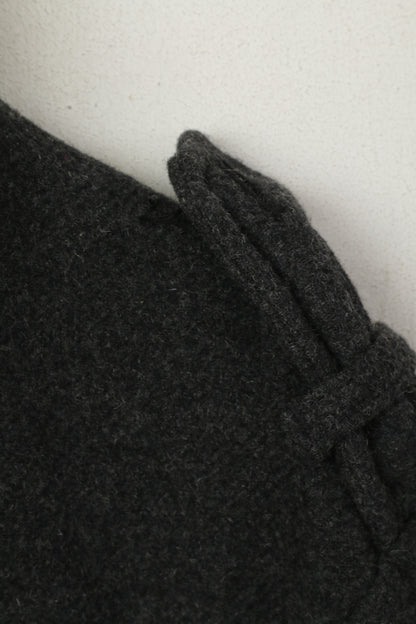 Giacca Allsaints Uomo M (S) Cappotto classico doppio petto in lana grigia