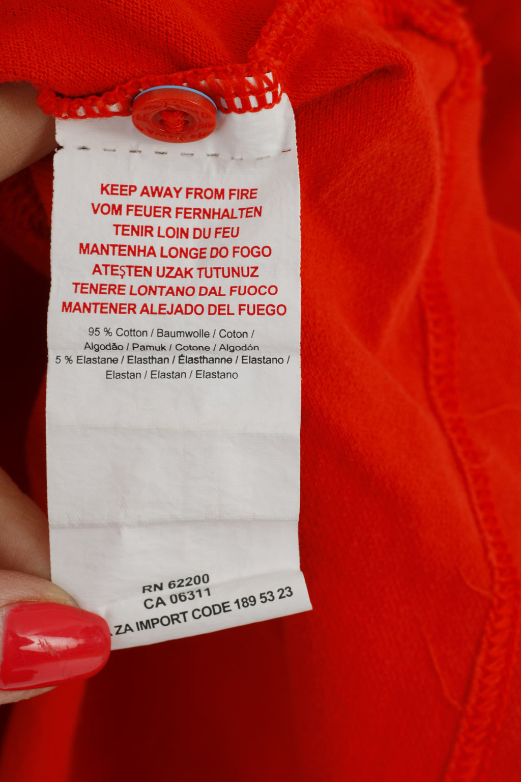 Polo Puma da uomo XL arancione a maniche corte in cotone elasticizzato