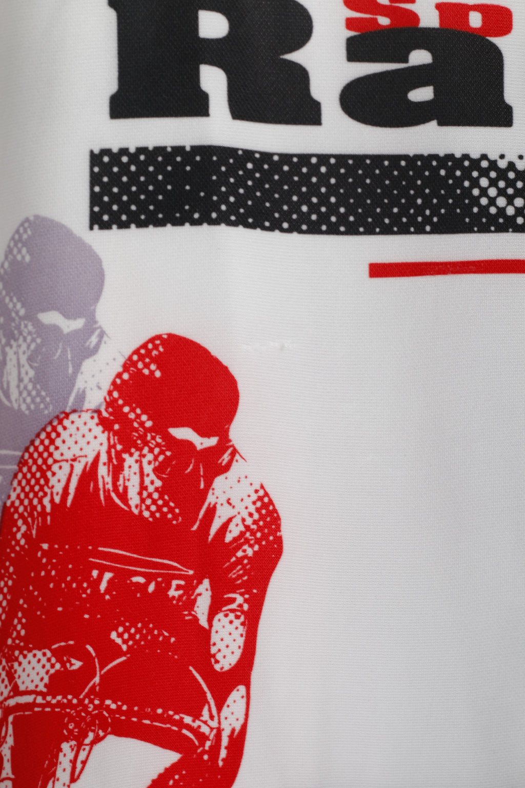 Special Race Men L Cycling Shirt White Bike Short Sleeve Mountain Jersey Top