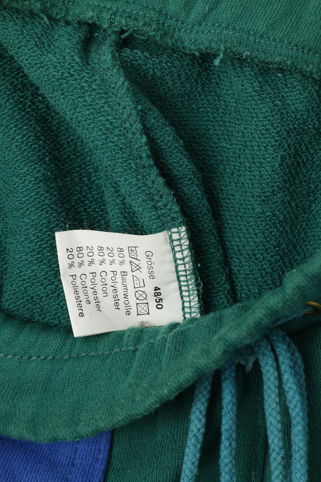 Tuta da uomo Americas Choice 48/50 M Verde cotone Vintage Body Styles Oldschool