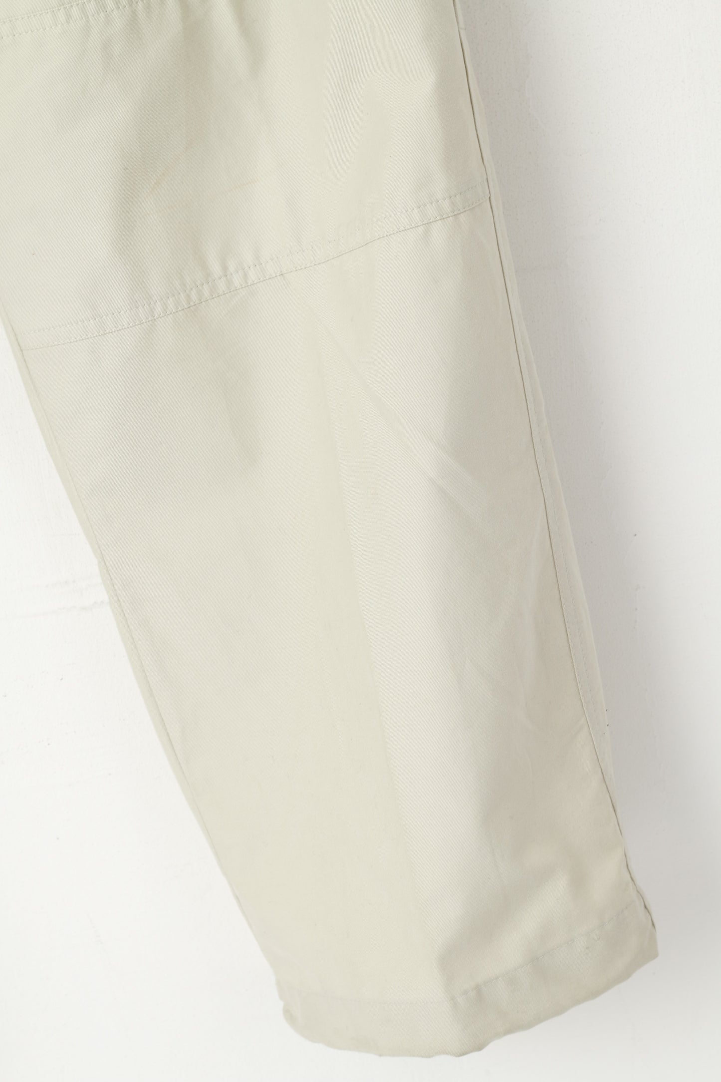 Pantaloni HEAD da uomo L Pantaloni casual con tasche in misto nylon vintage in cotone beige