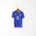 Le Coq Sportif Homme S Chemise Bleu Everton Football Club Sport Jersey Polo Top