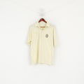 Lyle &amp; Scott Homme L Polo Jaune Coton Haggs Castle Golf Club Haut de Sport