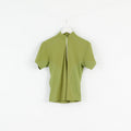 Galvin Green Chemise 44 XL pour femme Vert Coolmax Haut actif à col zippé