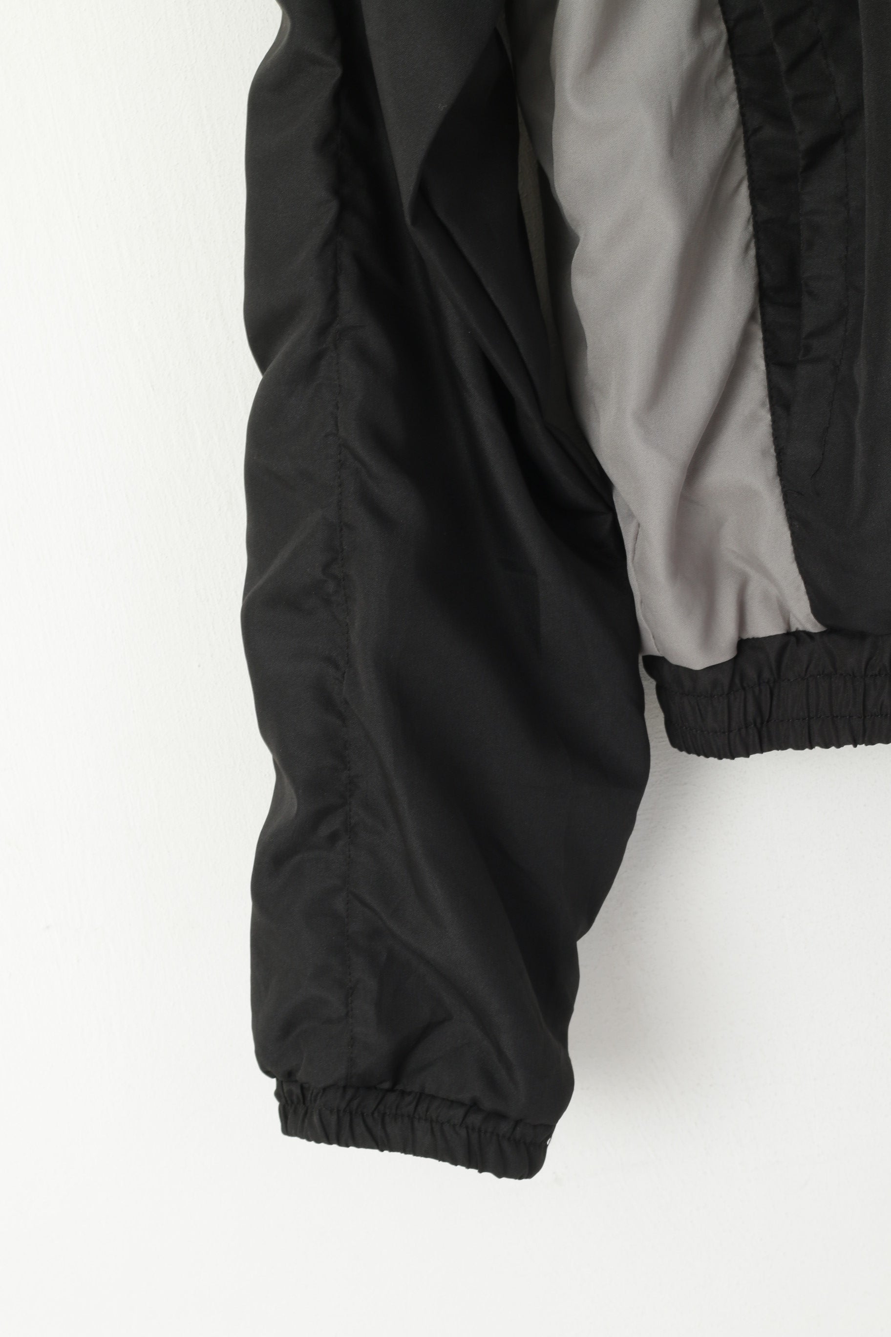 Route 66 Men XL Jacket Black Lightweight Zip Up Feel The Freedom Sport Top