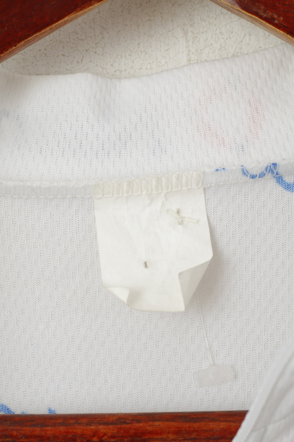 Nalini Men L Cycling Shirt White Vintage Zip Neck Bike Jersey Short Sleeve Top