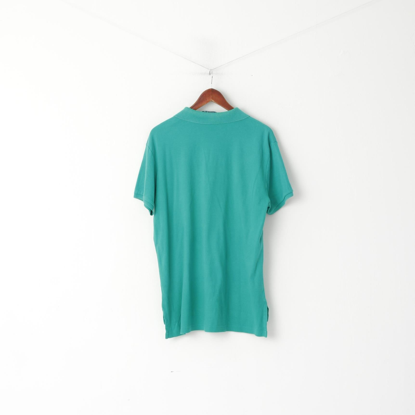 Polo By Ralph Lauren Homme L Polo Vert Coton Coupe Personnalisée Haut À Manches Courtes