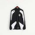 Erima Hommes 44/46 L Veste Noir Fermeture Éclair Complète FCC Football Léger Haut Actif