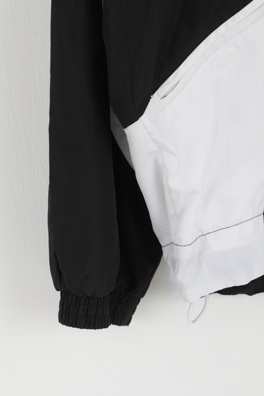 Erima Men 44/46 L Jacket Black Full Zipper F.C.C. Football Lightweight Active Top