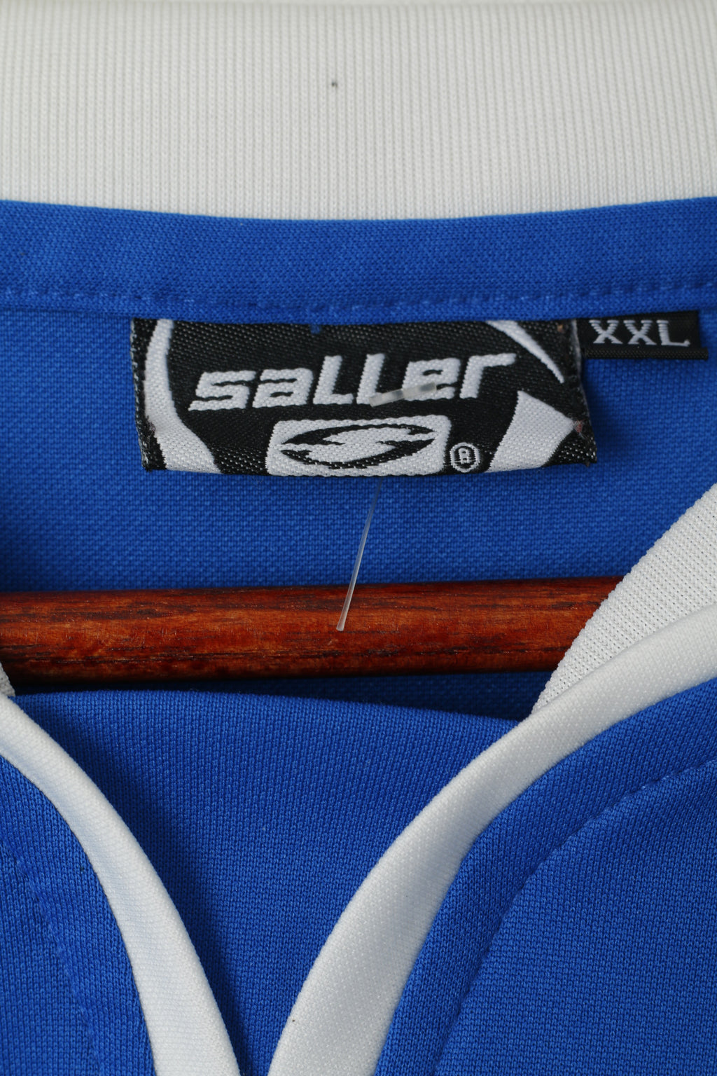 Saller Hommes XXL Chemise Bleu Burgaltendorf Essen Football Vintage Jersey Top