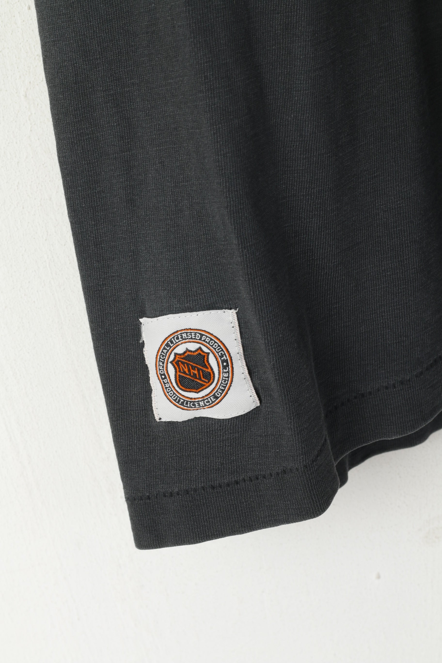 Licensprint Youth 160 -170 Shirt Grey NHL New York Rangers Hockey Top