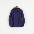 Norheim Femmes XL Veste Violet Léger Réfléchissant Extérieur À Capuche Zip Up Top