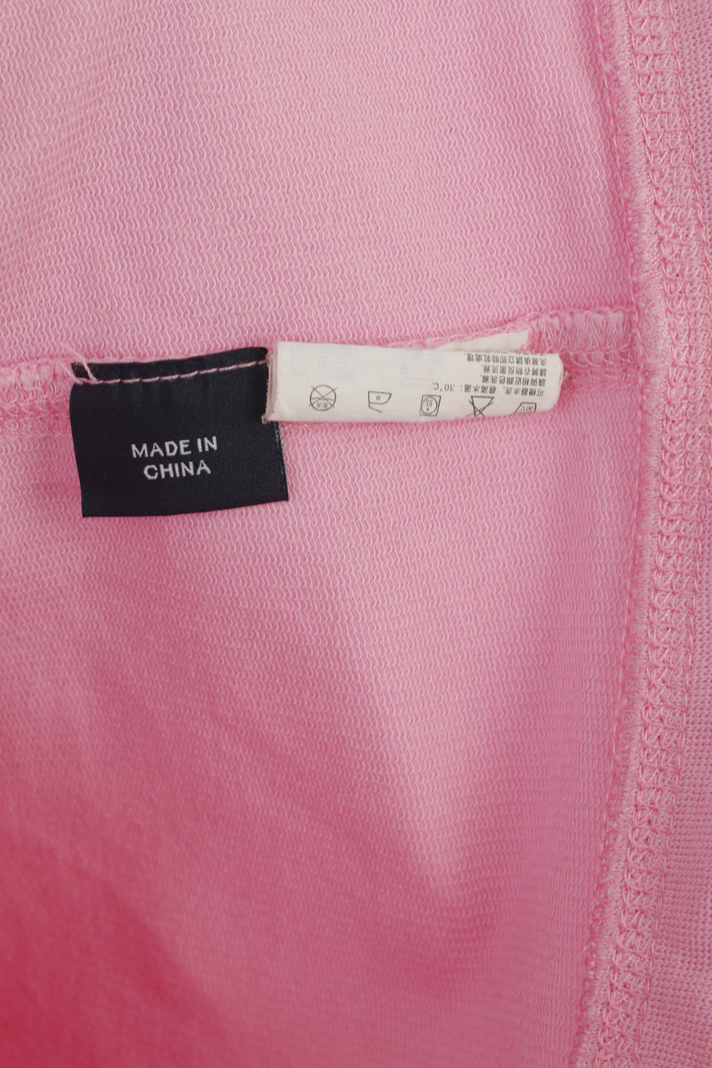 Felpa Nautica da donna M. Top sportivo con cerniera intera in cotone elasticizzato con cappuccio rosa